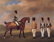 George Stubbs Soldiers of the 10th Light Dragoons oil painting